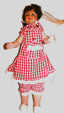 Jolie poupée ancienne marcheuse et dormeuse  65 cm