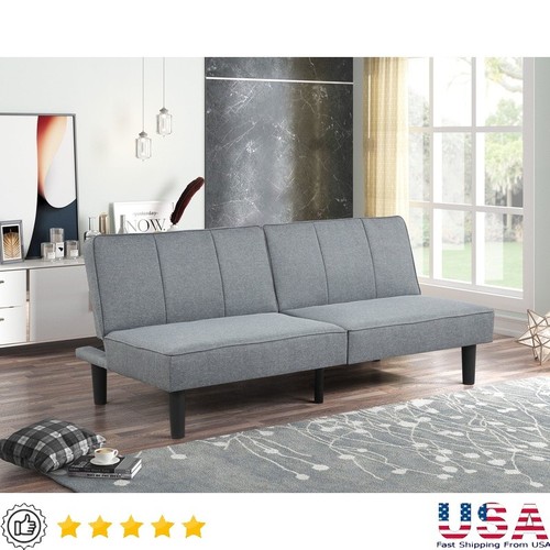 Convertible futon sofa bed - sofa,