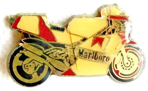 Broche moto honda marlboro - broche,