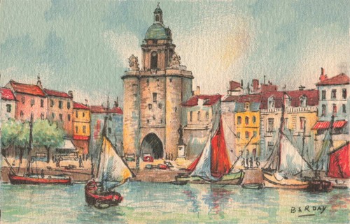 Cpa illustree charente - illustree,