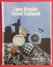 Publicité de presse: Montres