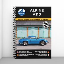 ALPINE A110 : Cahier de