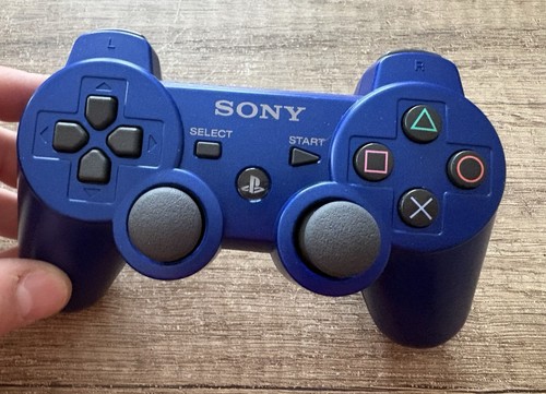 Manette ps3 bleu officielle - ps3,