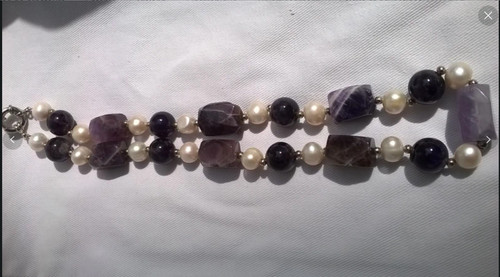 Collier raffiné pierre - collier,