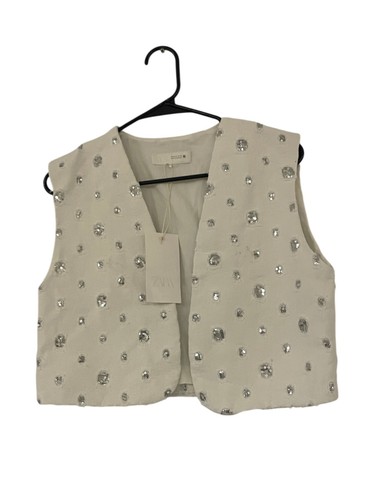 Zara womens cropped - zara, vest