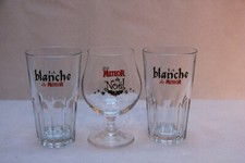 3 Verres a BIERE METEOR