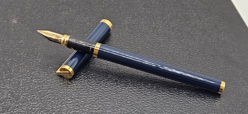 Stylo plume 18k dupont - plume, or