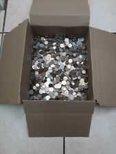 Lot de 100 pièces de monnaie ancienne française à trier, identifier.