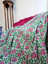 Indien Blanc Floral Reine