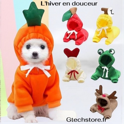 Sweat capuche chien - sweat,