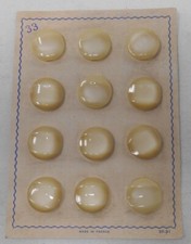 Lot 12 Boutons anciens en