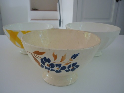 Anciens bols bouillon - anciens,