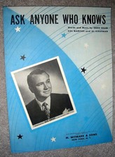 1947 ASK ANYONE WHO KNOWS