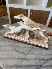 Ancien couple levrier chien - ancien,