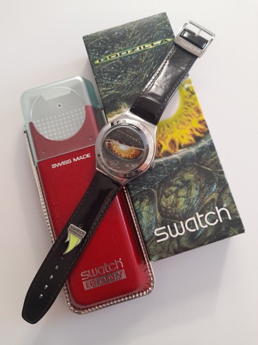 Swatch irony godzilla film - swatch:, "godzilla"