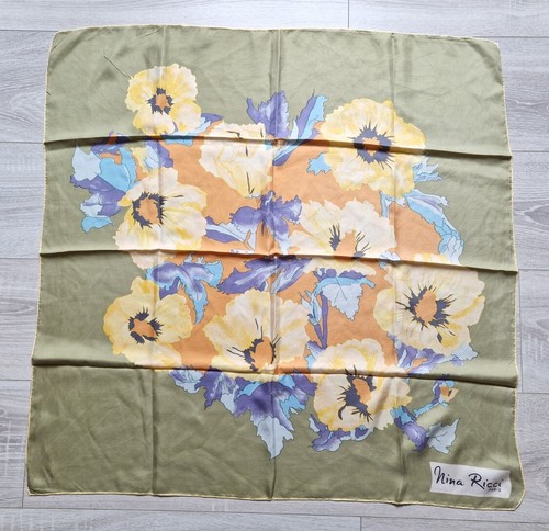 Foulard nina ricci 100 soie - nina, 100%