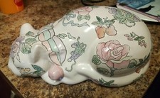 Porcelain Handpainted Floral