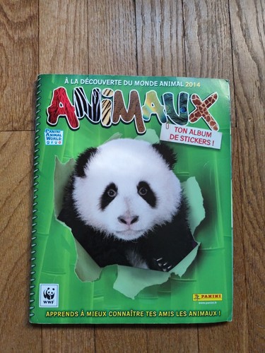 Album wwf animaux panini - album,