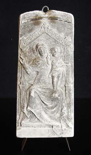 Médaillon plaque religeuse - , en