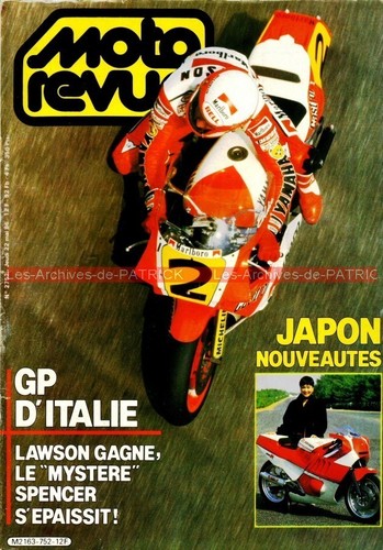 Moto revue 2752 suzuki gsx - moto,