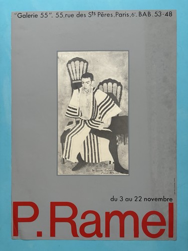 Pierre ramel affiche originale - affiche,