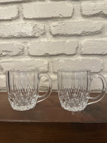 Vintage bretagne crystal mug - crystal,