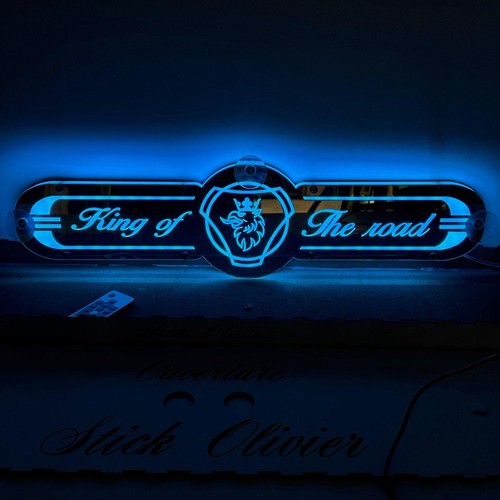 Plaque lumineuse scania led - plaque,