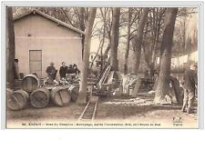 94.CRETEIL.BRAS DU CHAPITRE.NETTOYAGE, APRES L'INNONDATION 1910, DE L'ARCHE DE