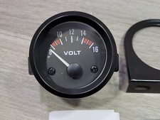 Manometre Voltmetre diam 52 mm 12 Volts