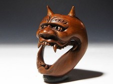 Masque ancien japonais Netsuke