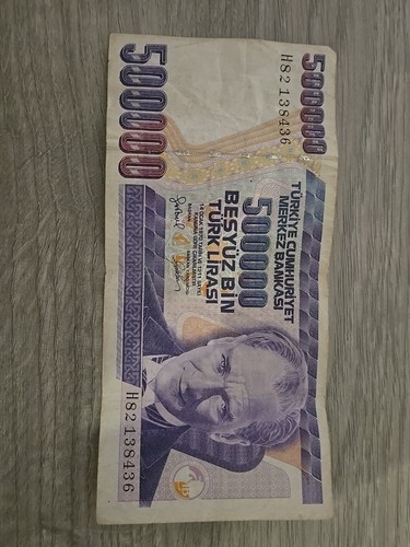 Turquie billet 500000 - ,