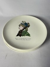 LOT DE 4 ANCIENNES ASSIETTES