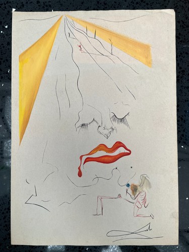 Salvador dali dessin - dali, sur