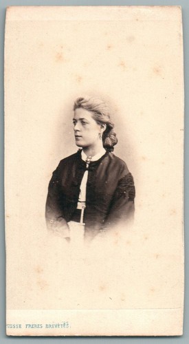 Cdv 1880 femme - cdv, 1880's