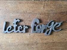 Enseigne LE FER FORGE