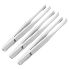Em plat plastique blanc