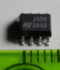Double ampli opérationnel MC1458 SO8 STMicroelectronics