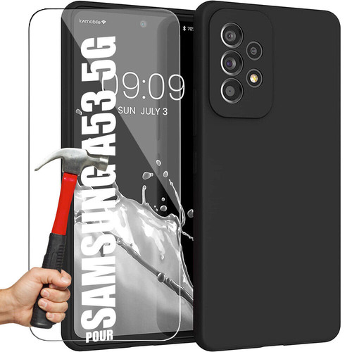 Coque silicone 2 verres - coque,