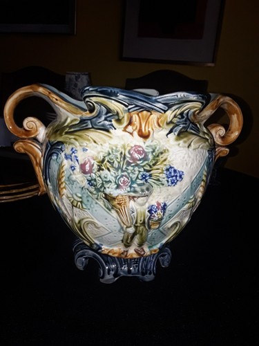 Beau cache pot ancien - cache,