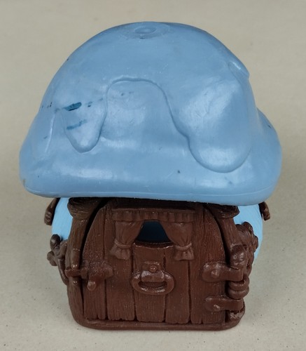 Figurine maison schtroumpf - figurine,