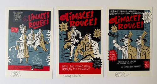 Serge clerc libris signé - serge, ex