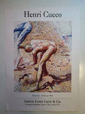 Henri Cueco Affiche Exposition