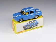 DINKY TOYS FRANCE - 1414 - Rarissime - Renault R8 Gordini - 2 pilotes - En boite