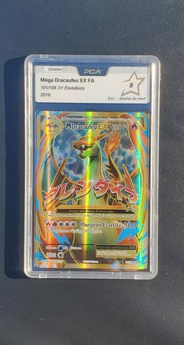 Carte pokémon méga dracaufeu - carte,