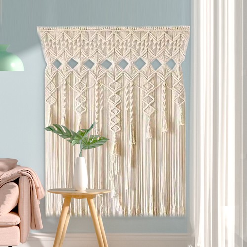 Handmade macrame wall hanging - handmade,
