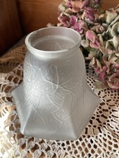 Verre de lampe tulipe