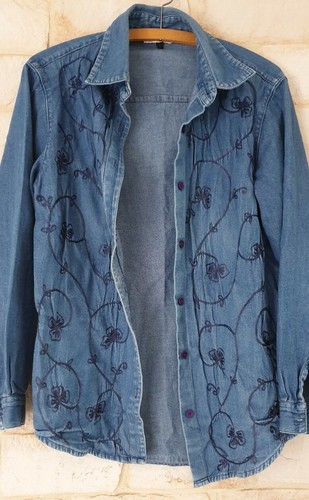 Chemise jeans jacqueline riu - chemise,