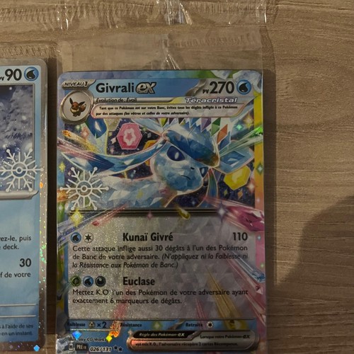 Carte pokémon givrali - pokémon,