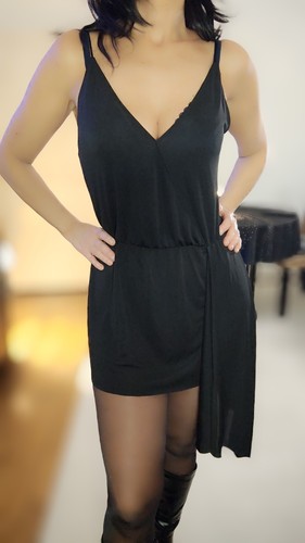 Robe tunique noire