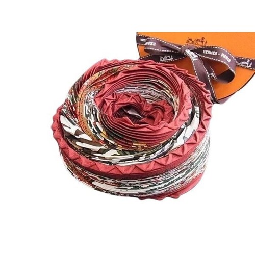 Hermes pleated scarf - pleated,